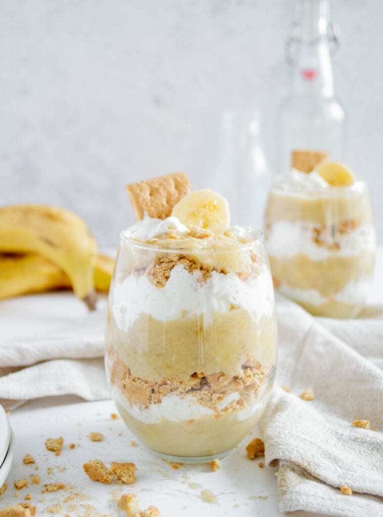 Dairy-Free Banana Cream CBD Pudding