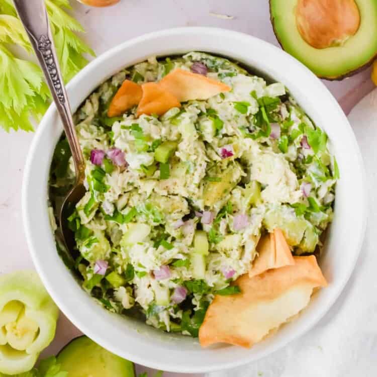 High Protein CBD Rainbow Chicken Salad